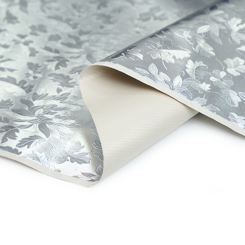 Pola pengikut kulit perak untuk tas